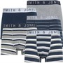 Smith And Jones Mens Navidad Five Pack Boxers Multi