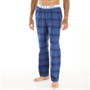 Smith And Jones Mens Checkill Flannel Check Lounge Pants Navy