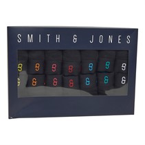 Smith And Jones Mens Prime Fourteen Pack Boxers Black