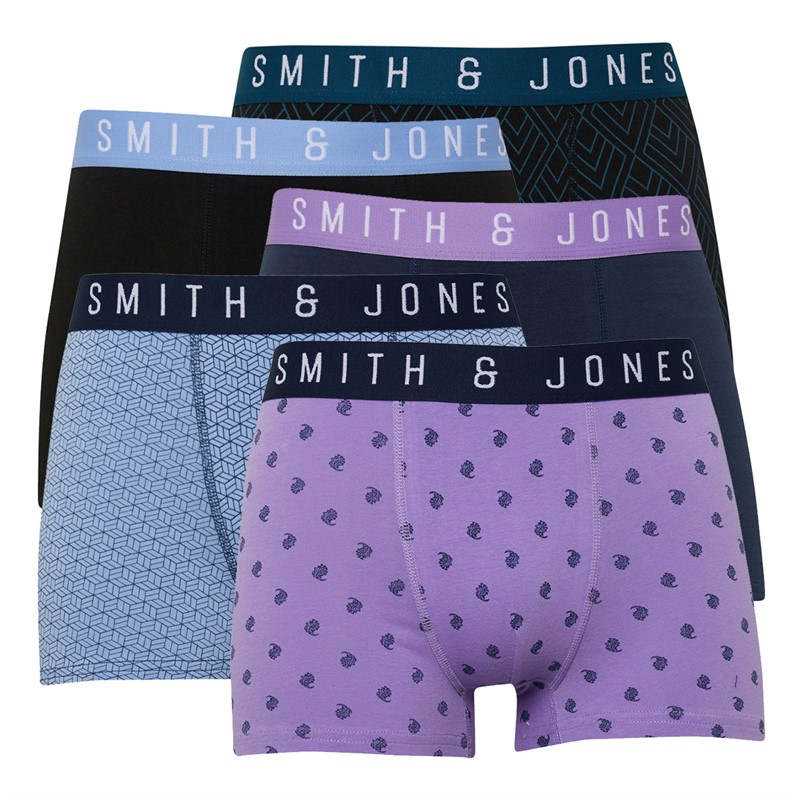 Smith And Jones Męskie Servio Bokserki Multis