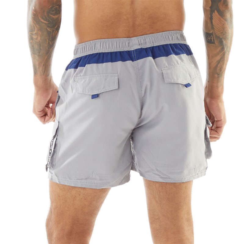 Smith And Jones Mens Reynor Swim Shorts Sleet