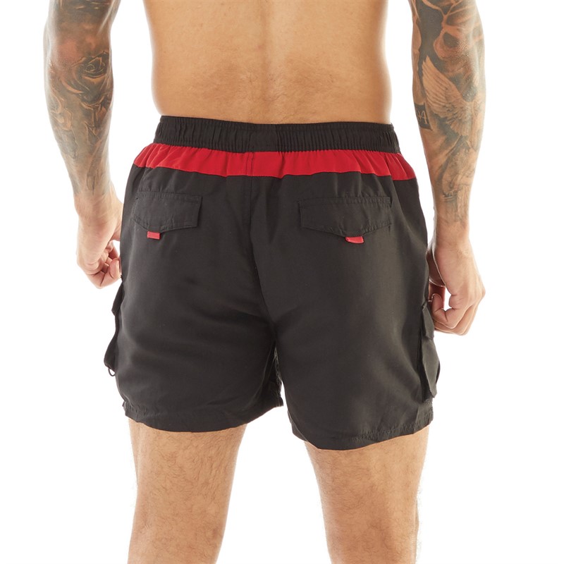 Buy Smith And Jones Mens Reynor Swim Shorts Black