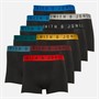 Smith And Jones Mens Atrice Ten Pack Boxers Black