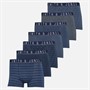 Smith And Jones Mens Bhola Seven Pack Boxers Assorted