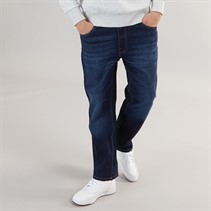 Smith And Jones Mens Nezzy Straight Fit Jeans Dark Wash