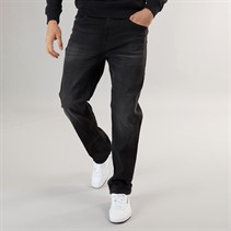 Smith And Jones Mens Nezzy Straight Fit Jeans Black Wash
