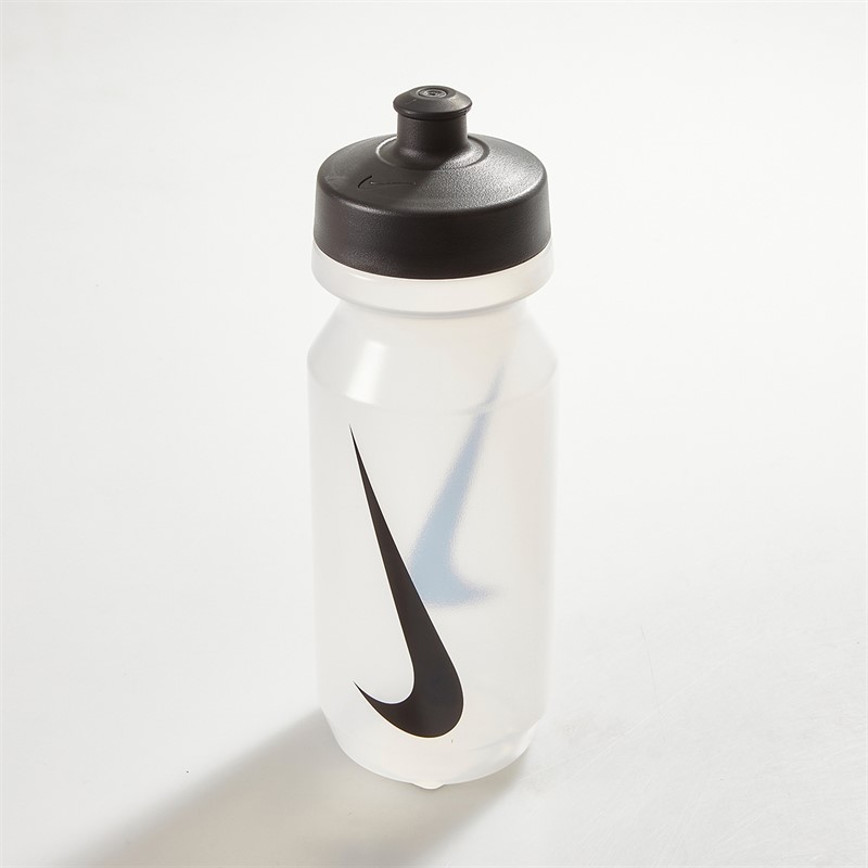 Nike Big Mouth Swoosh Water Bottle 2.0 220Z Clear/Black/Black