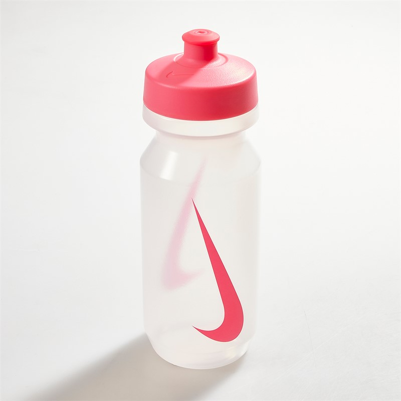 Nike Big Mouth Swoosh Water Bottle 2.0 220Z Clear/Pink Pow/Pink Pow
