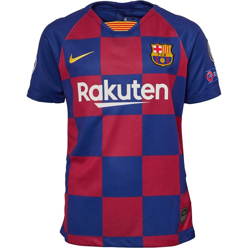 Buy Nike Junior FCB Barcelona Champions League Home Jersey Varsity ...