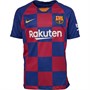 Nike Junior FCB Barcelona Home Jersey Varsity Maize/Deep Royal Blue/Noble Red
