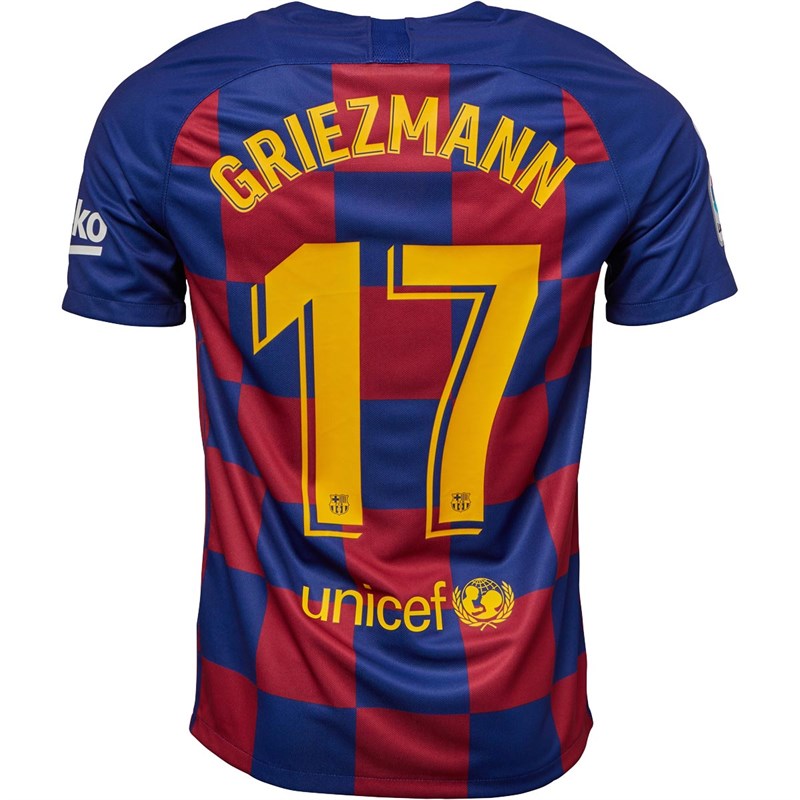 Buy Nike Mens FCB Barcelona Griezmann La Liga Home Jersey Deep Royal ...