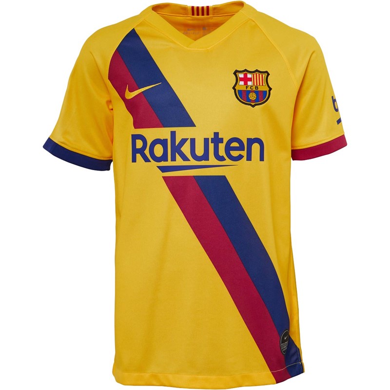 Buy Nike Junior Boys FCB Barcelona Messi 10 La Liga Away Jersey Varsity ...