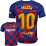 Nike Mens FCB Barcelona Messi 10 La Liga Home Jersey Deep Royal Blue/Noble Red/Varsity Maize
