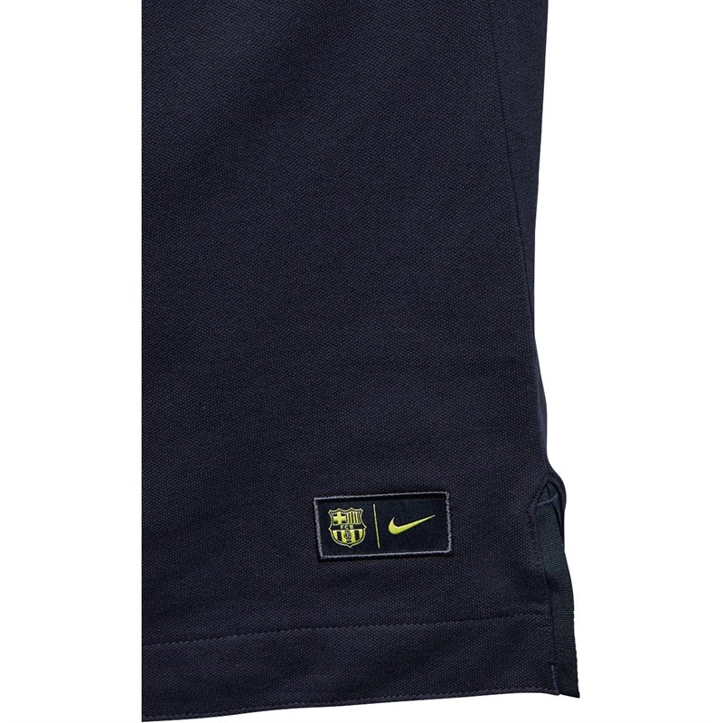 Nike Męskie FCB Barcelona NSW Modern Authentic Koszulka Polo Niebieski