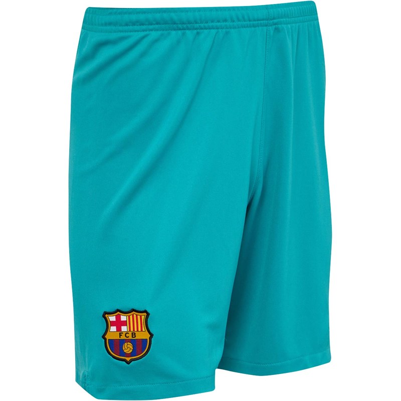 Buy Nike Mens FCB Barcelona Third Shorts Cabana/Turquoise