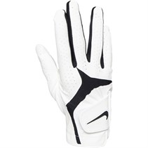 Nike Mens Dura Feel X Reg Right Hand Golf Glove Pearl White/Pearl White/Black