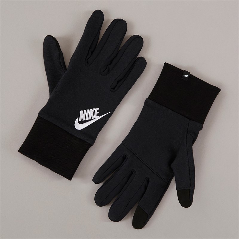 Nike Mens Club Fleece 2.0 Gloves Black/Black/White