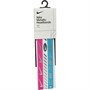 Nike Kids Metallic Hairbands 3.0 Three Pack Active Fuchsia/White/Blue Lightning