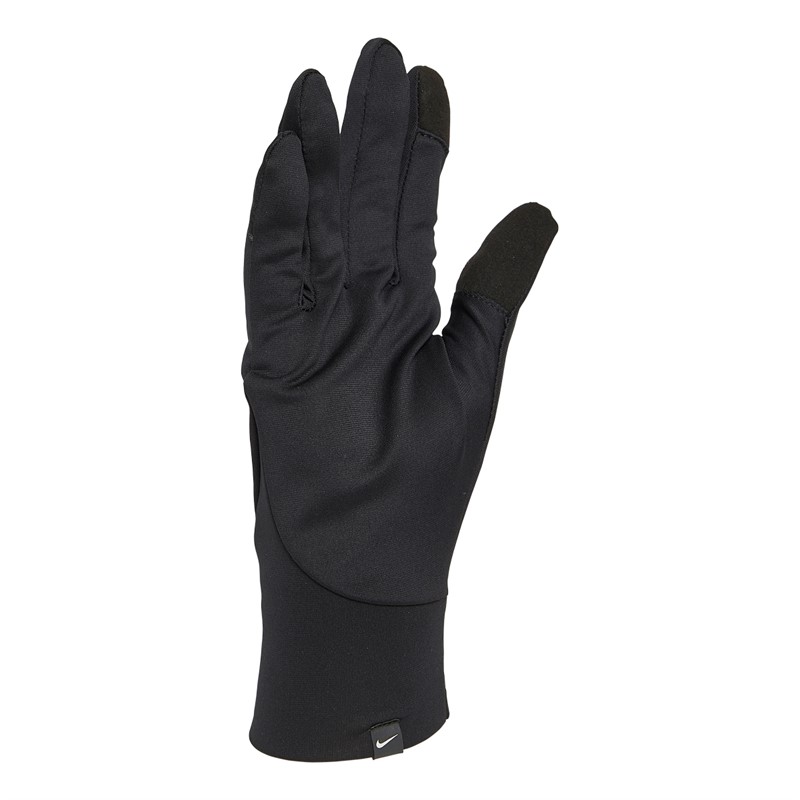 Nike Mens Pacer Lightweight Running Gloves Black/Black/Silver