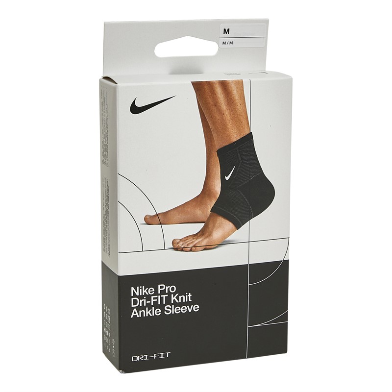 Nike Pro Knitted Ankle Sleeve Black/White