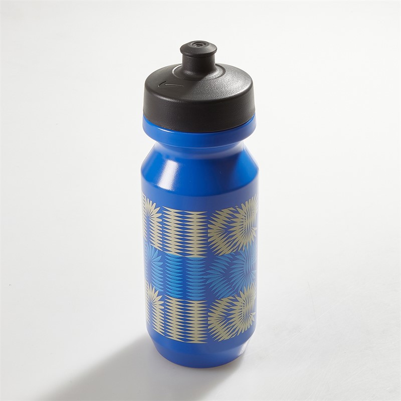 Nike Graphic Big Mouth Swoosh Water Bottle 2.0 22oz Hyper Royal/Black/University Blue/Light Khaki
