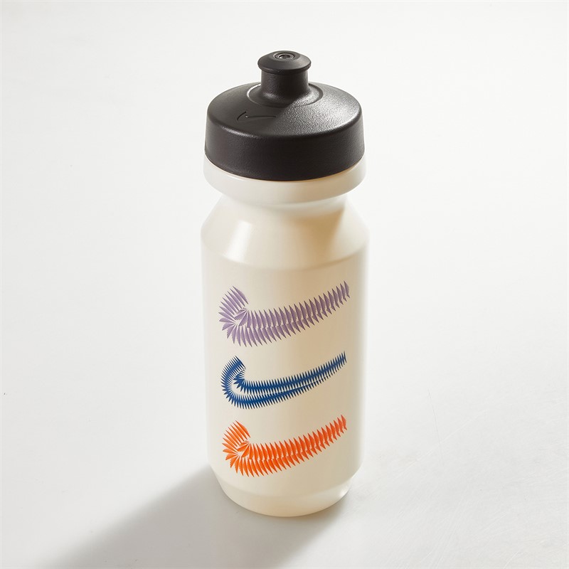 Nike Graphic Big Mouth Swoosh Water Bottle 2.0 22oz Sail/Black/Hydrangeas/Game Royal/Safety Orange