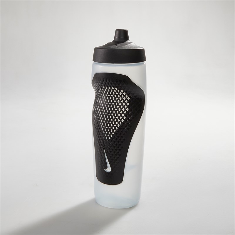 Nike Refuel Grip Water Bottle 24oz Natural/Black/Black