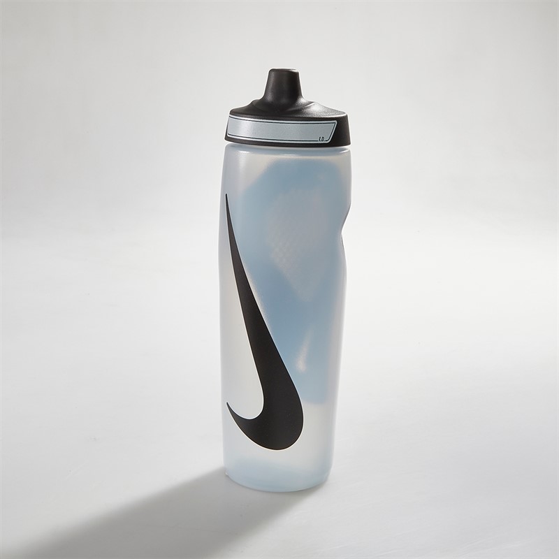 Nike Refuel Grip Water Bottle 24oz Natural/Black/Black