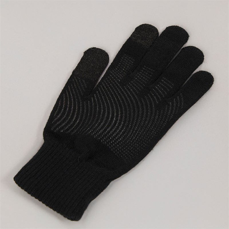 Nike Mens Knitted Tech And Grip Gloves 3.0 Black/White