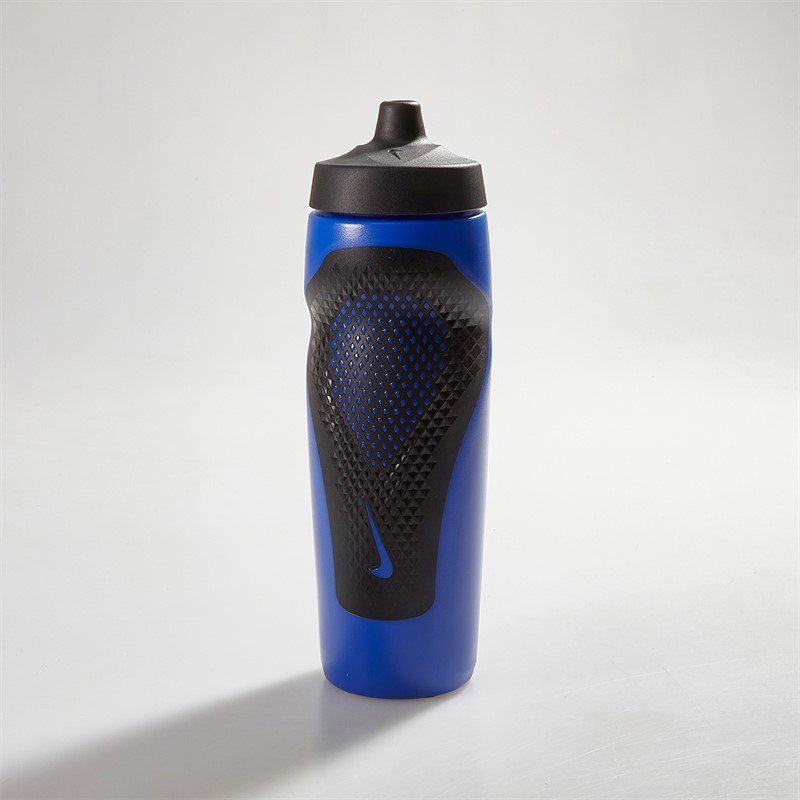 Nike Refuel Grip Water Bottle 24oz Game Royal/Black/White
