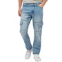 Henleys Mens Saddle Jeans Light Wash