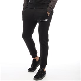 Henleys Heren Saddlers Joggingbroek Zwart henleys kopen in de aanbieding