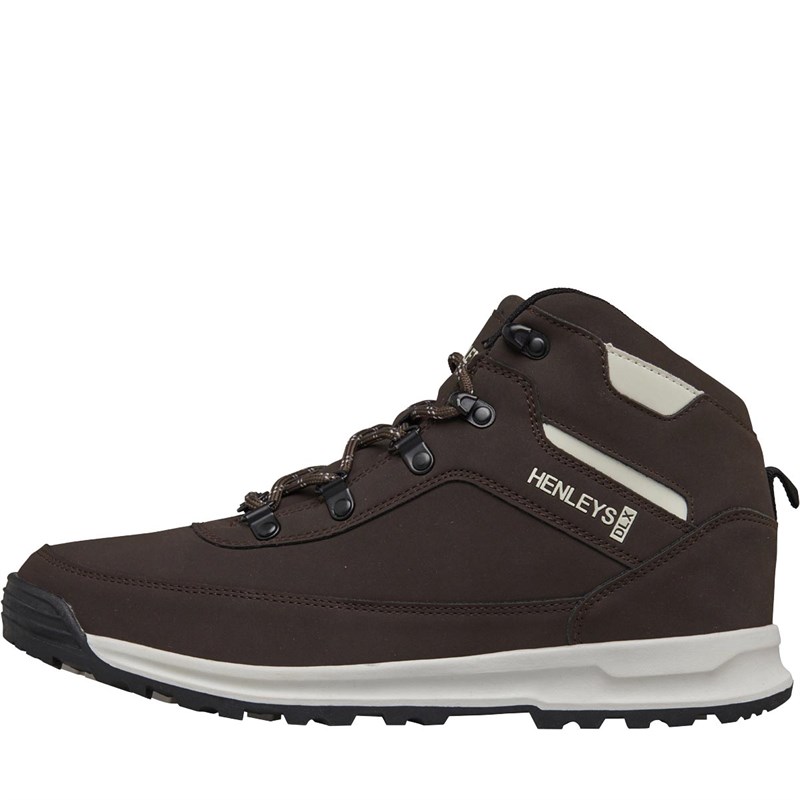 Buy Henleys Mens Travis Boots Brown