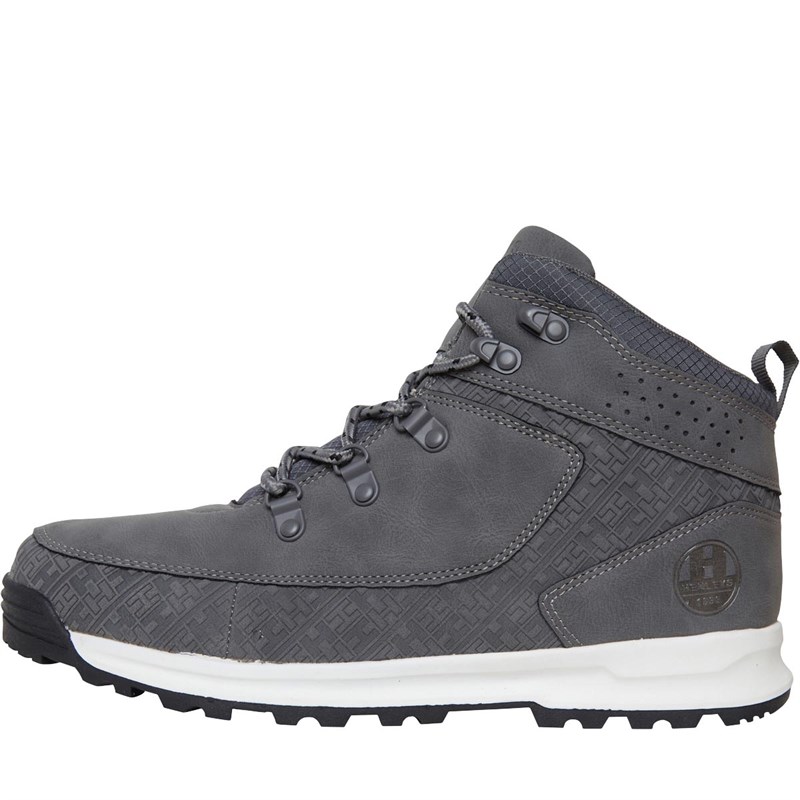Buy Henleys Mens Brecon Boots Charcoal