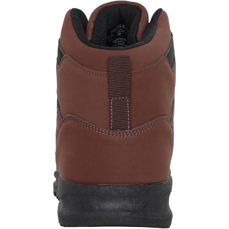 Henleys Mens Travis Boots Brown