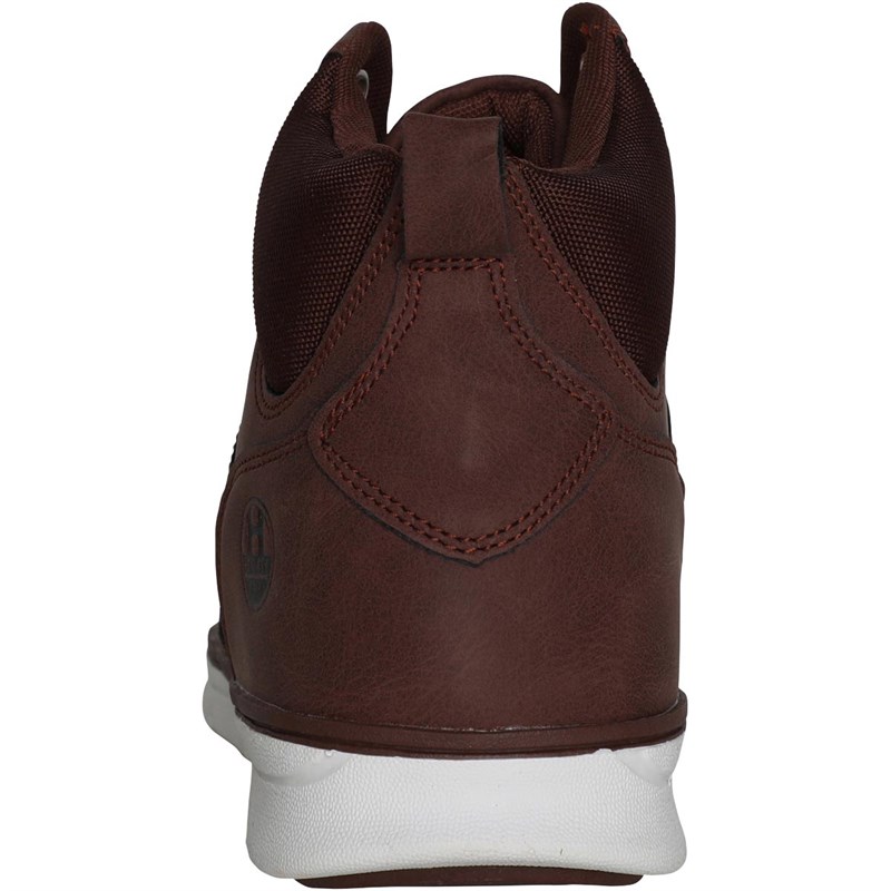 Henleys Mens Rover Boots Brown