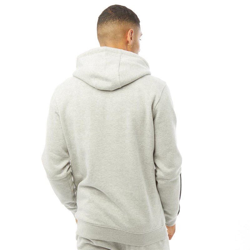 Henleys Mens Palmetto Hoodie Athletic Grey Marl