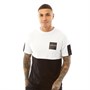 Henleys Mens Ramona T-Shirt White/Black