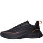 Henleys Mens Duncan Trainers Black/Orange