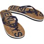 Henleys Mens Ake Flip Flops Navy/White