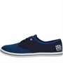 Henleys Mens Bevan Canvas Pumps Navy/Blue