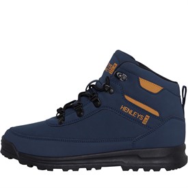 Buy Henleys Junior Boys Travis Boots Navy