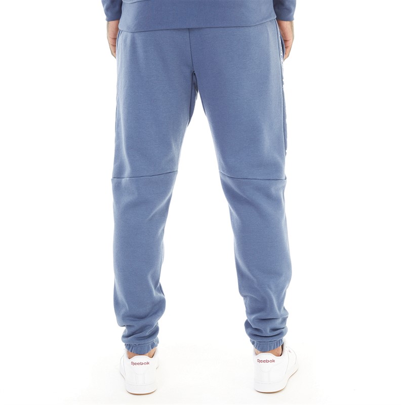 Henleys Mens Tapehen Joggers Deep Blue