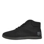 Henleys Herren Bevan Hohe Canvas Pumps Schwarz Mono
