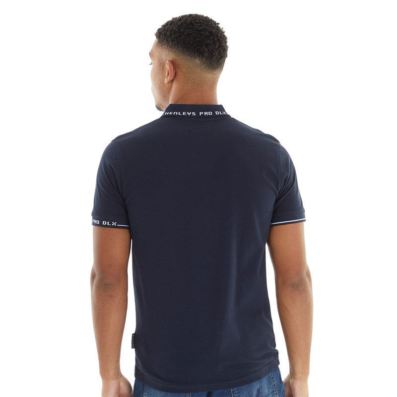 Henleys Mens Hentyme Polo Navy