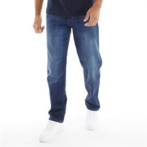 Henleys Mens Breeze Straight Fit Jeans Dark Wash