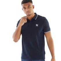 Henleys Mens Henflare Polo Navy