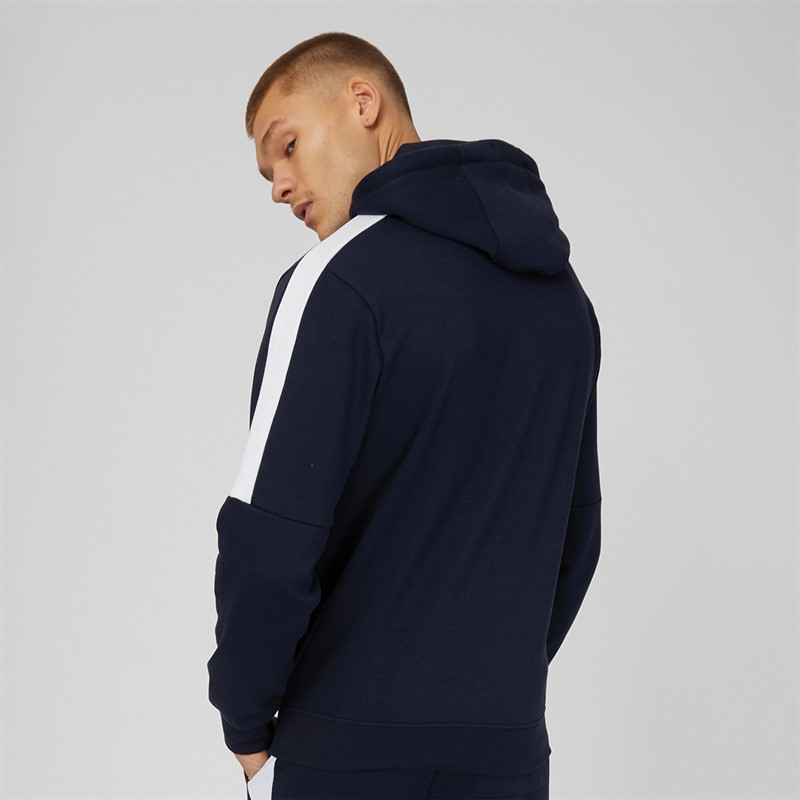 Henleys Mens Clayer Hoodie Navy