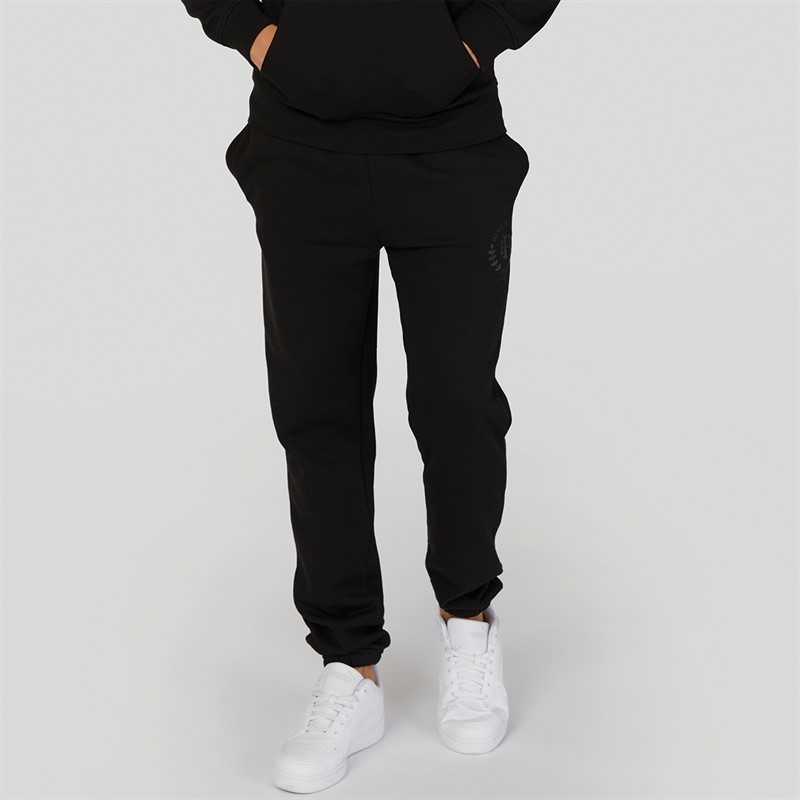 Henleys Mens Alston Joggers Black