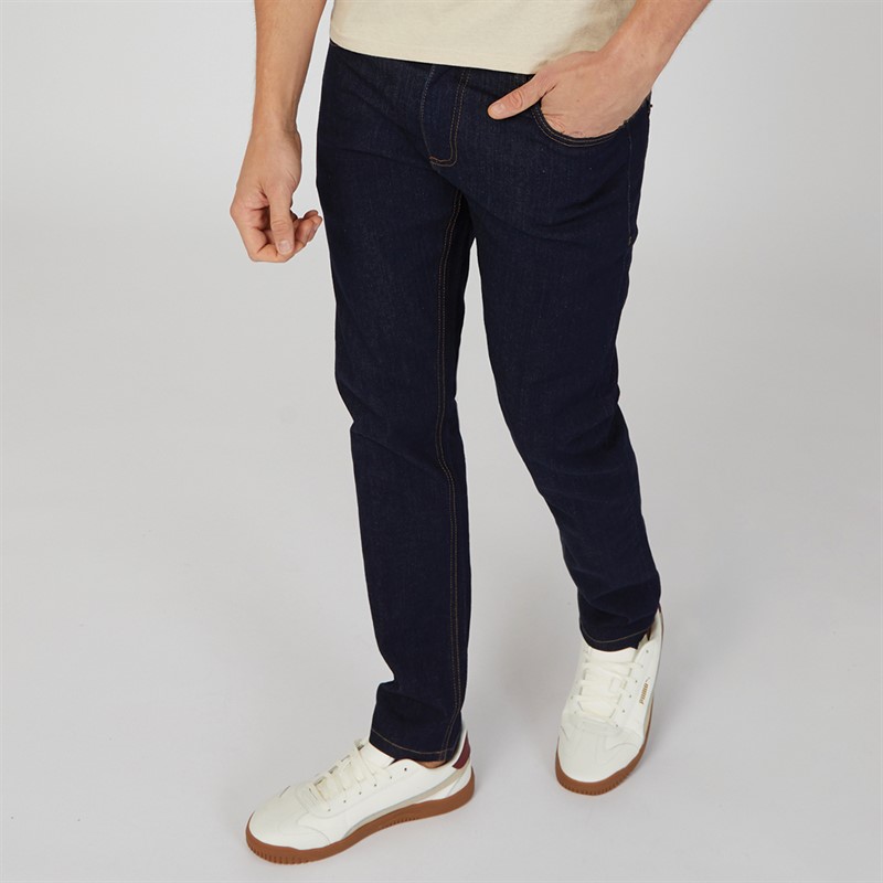 Henleys Mens Mayhen Slim Jean Raw